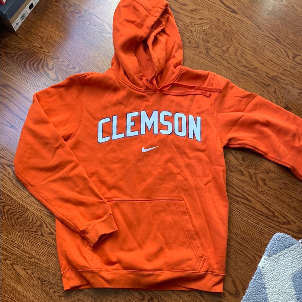 Nike Clemson Hooded Long Sleeve Sweatshirt